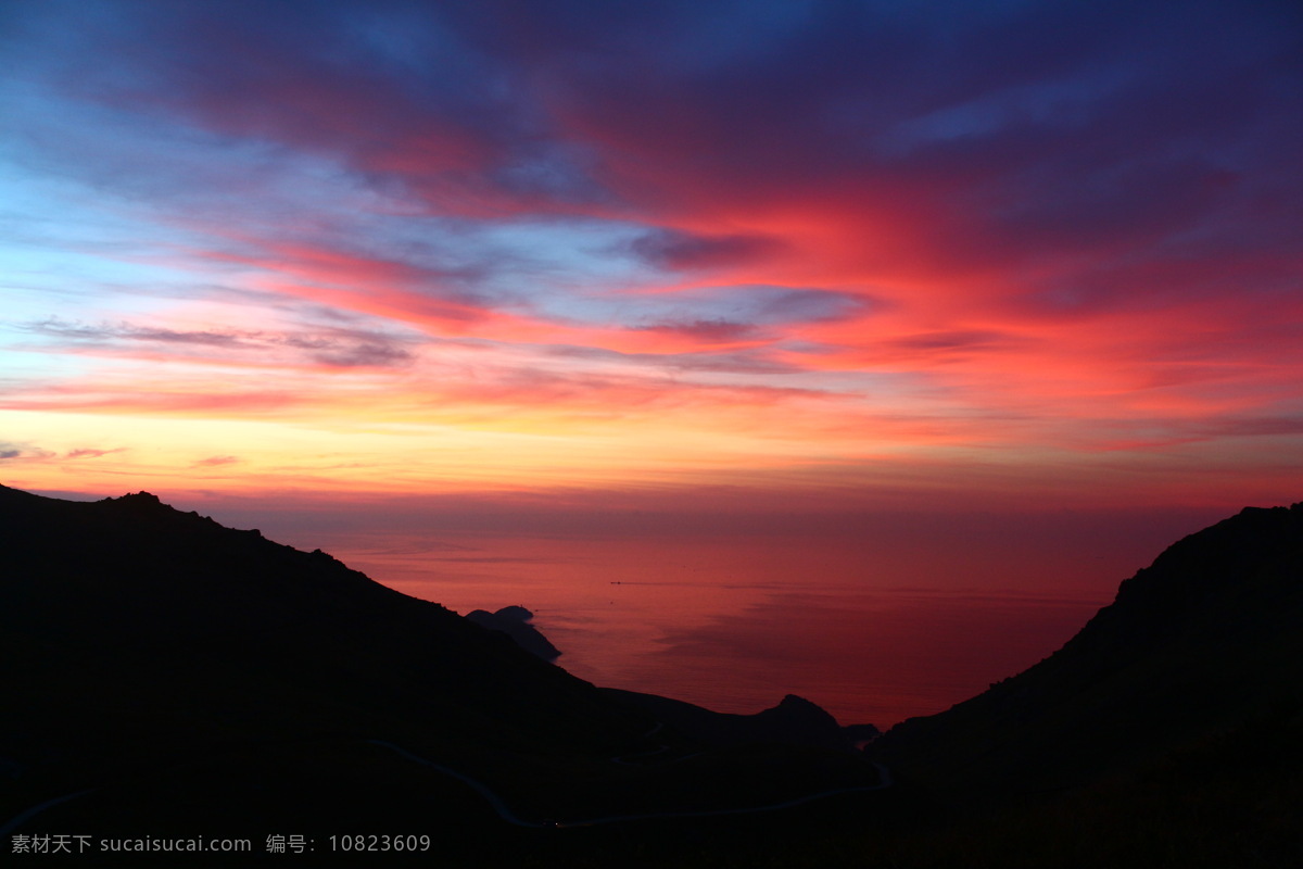 嵛山岛风光 嵛山岛 宁德 霞浦 三沙 海岛 日出 海景 红日 自然风景 旅游摄影