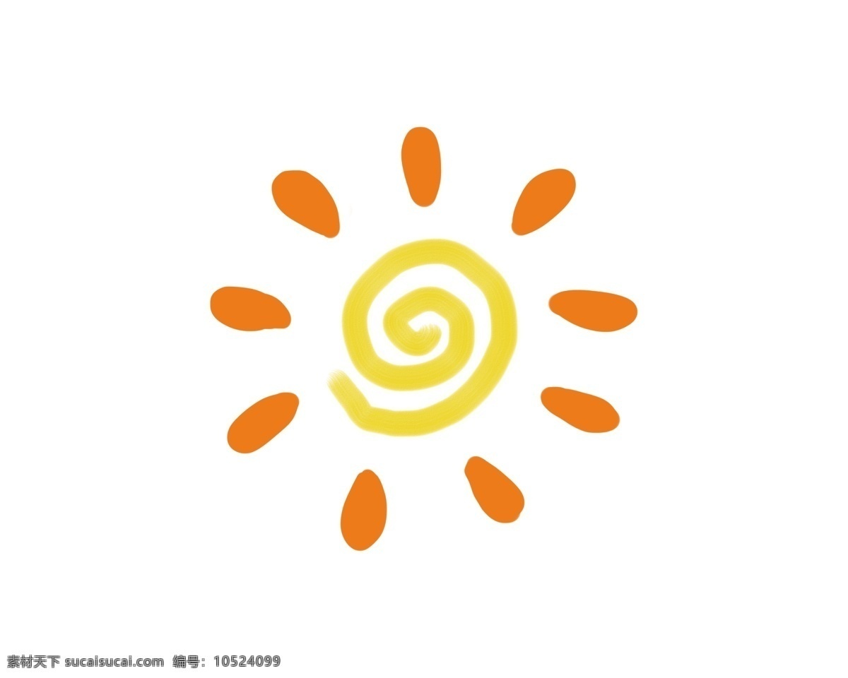 太阳素材 太阳矢量图 卡通太阳 太阳简笔画 手绘太阳
