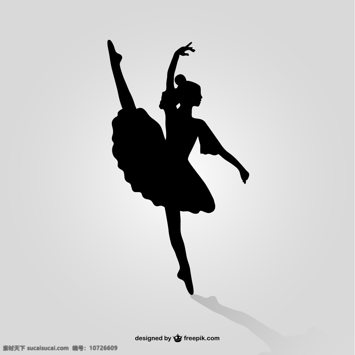 芭蕾舞 女孩 剪影 矢量 舞蹈 女子 欧洲古典舞蹈 矢量图