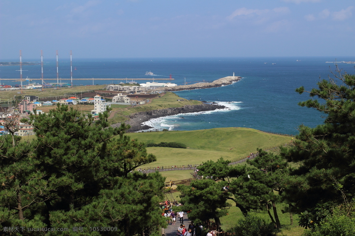 城山日出峰 韩国 济州 城山 日出峰 自然风光 旅游摄影 国外旅游