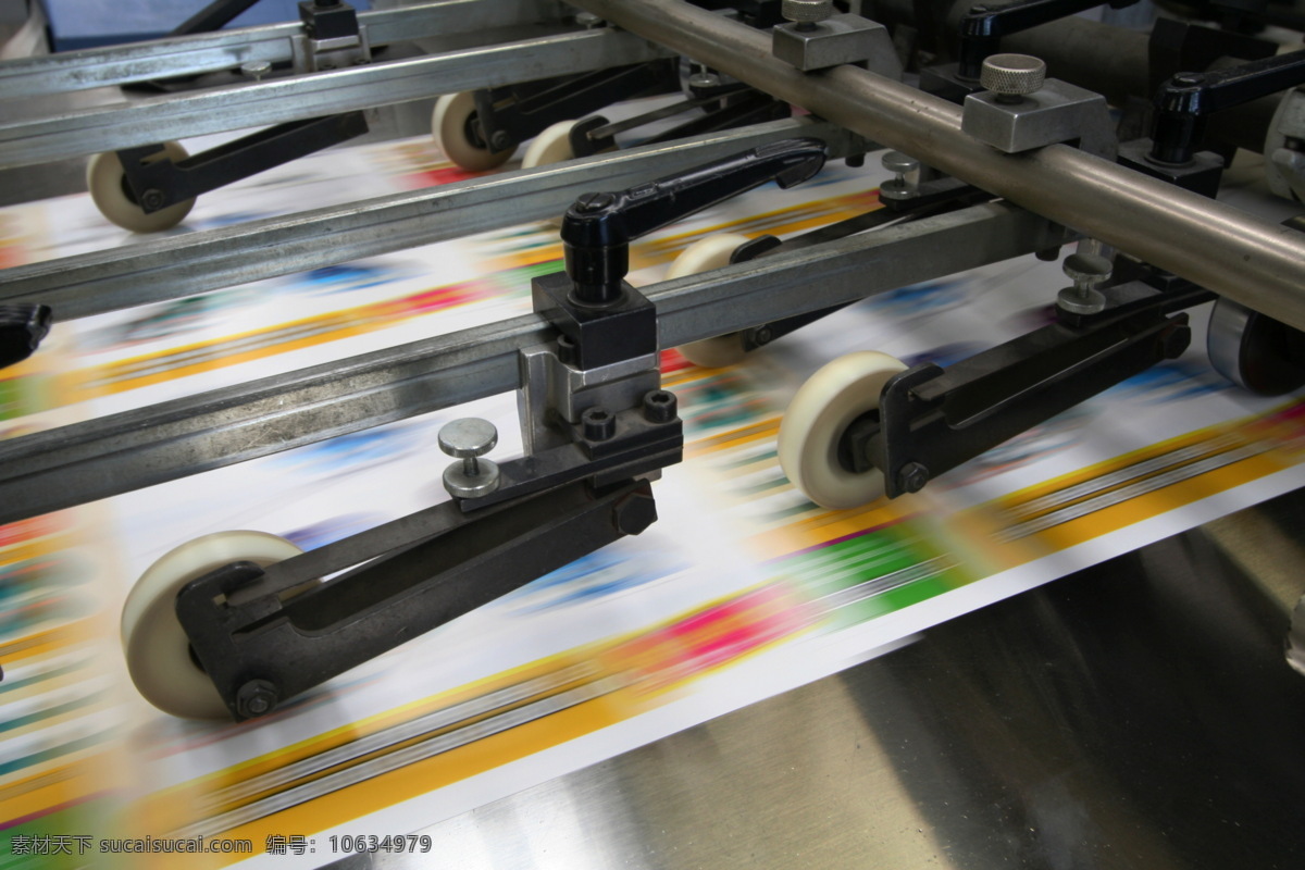 印刷机 彩色印刷机 胶印机 印刷机械 现代科技 工业生产