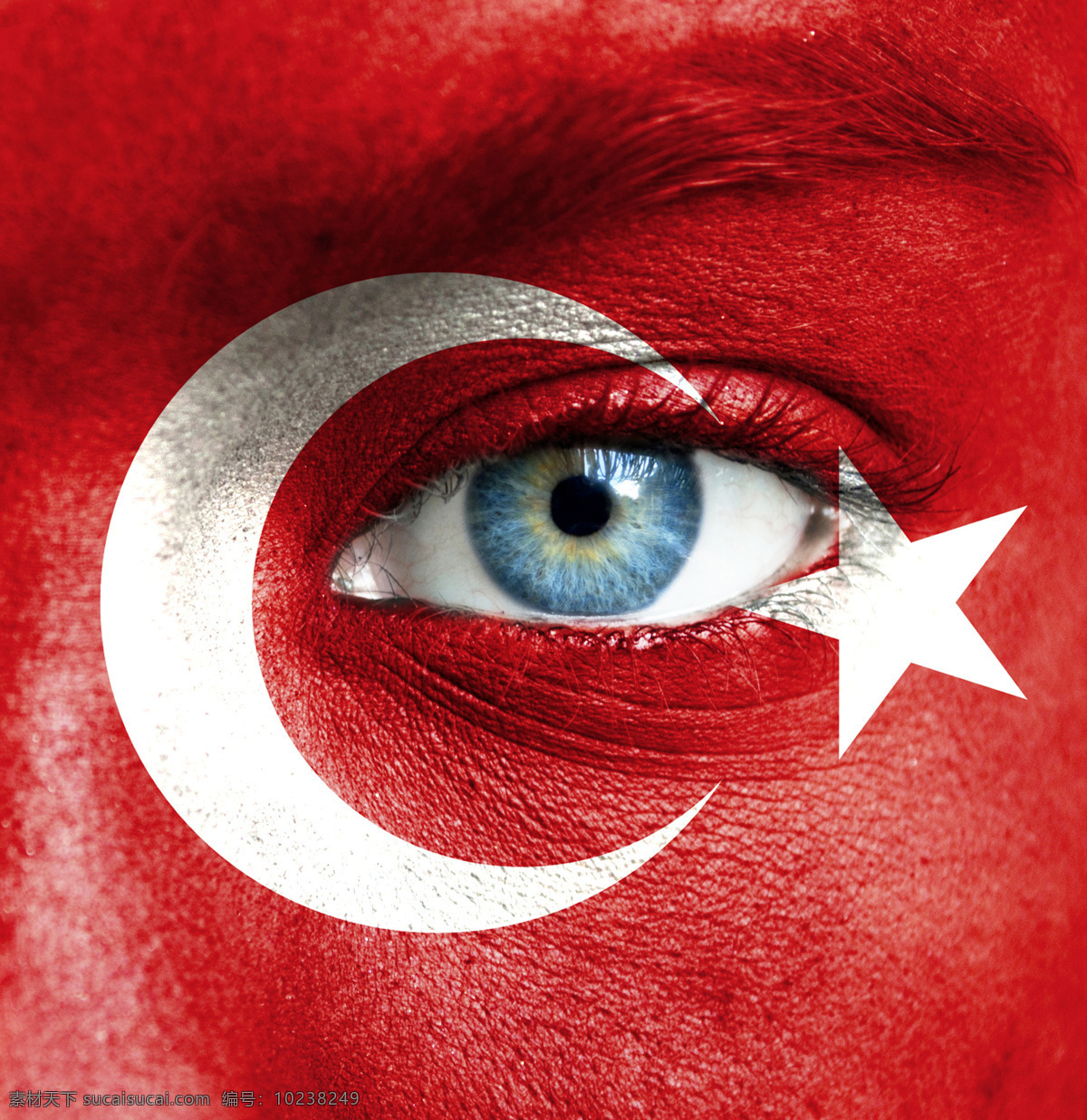眼睛 土耳其 国旗 国家 地图图片 生活百科