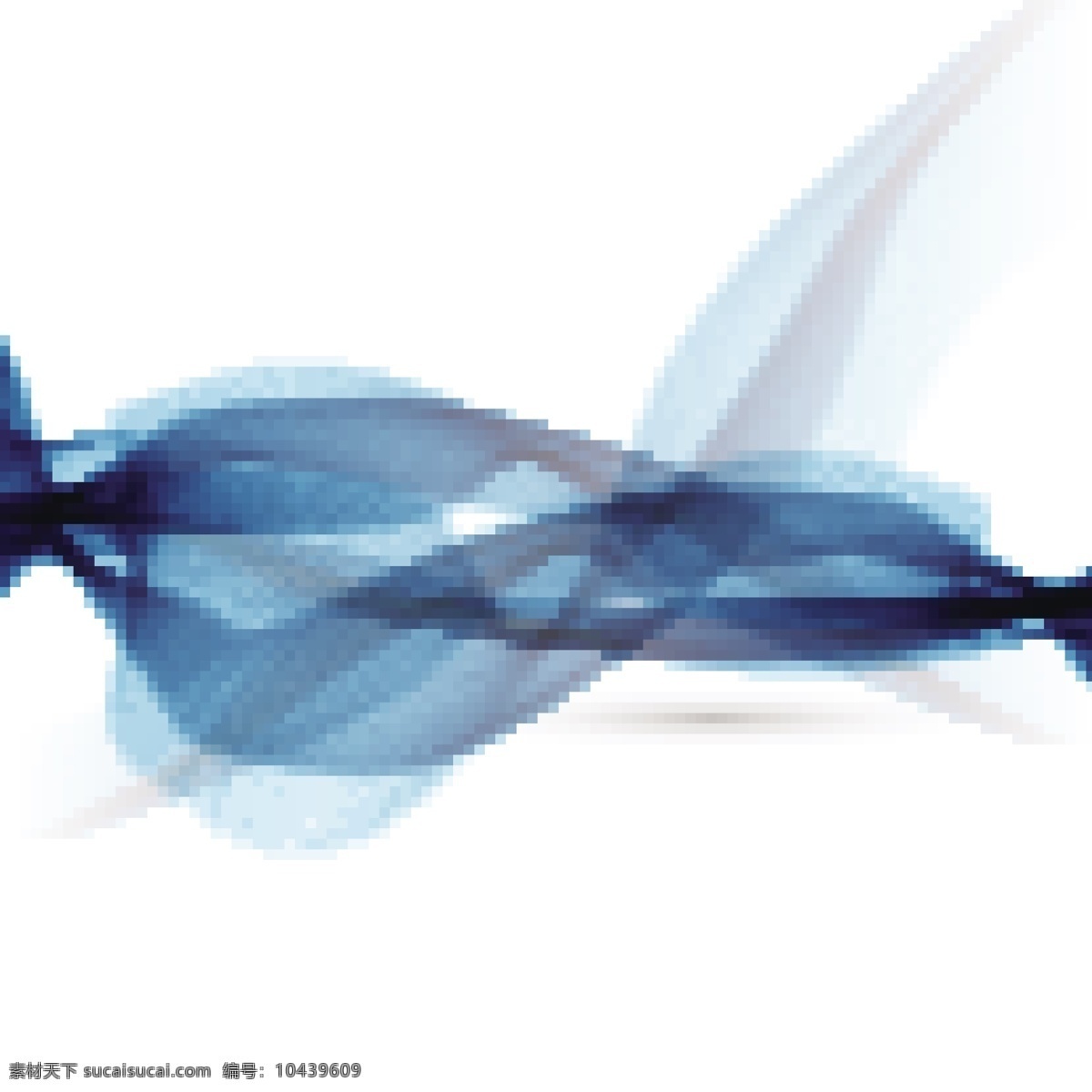 蓝色 现代 背景 抽象 模板 线条 波浪 墙纸 烟雾 装饰 运动 光泽 光滑 混合 流动 波浪形