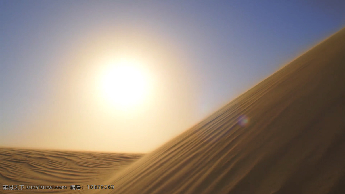 烈日沙漠 太阳 阳光 照射 天空 蓝天 晴朗 沙漠 沙子 沙堆 风和日丽 自然景观 桌面 摄影图片 自然风景