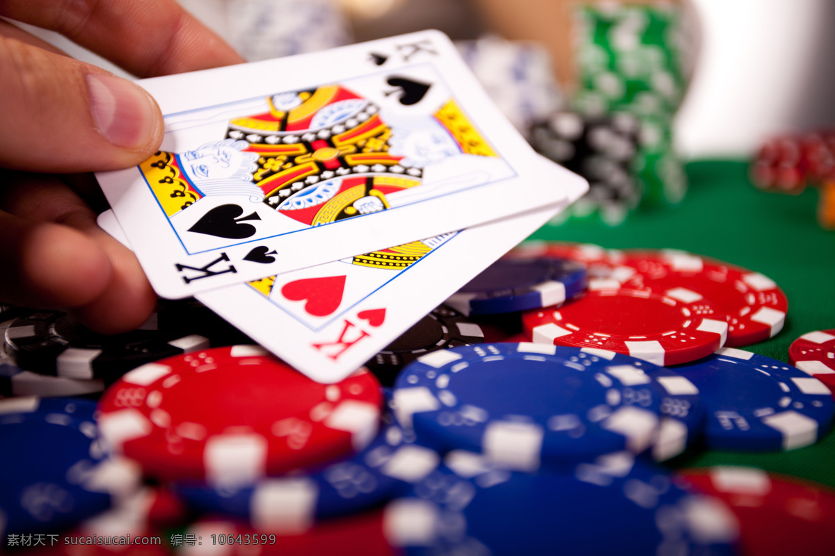 扑克 筹码 扑克和筹码 赌场 娱乐 纸牌 其他类别 生活百科