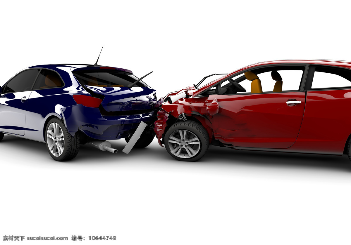 红色 追尾 轿车 追尾轿车 事故 汽车 汽车摄影 交通工具 汽车图片 现代科技