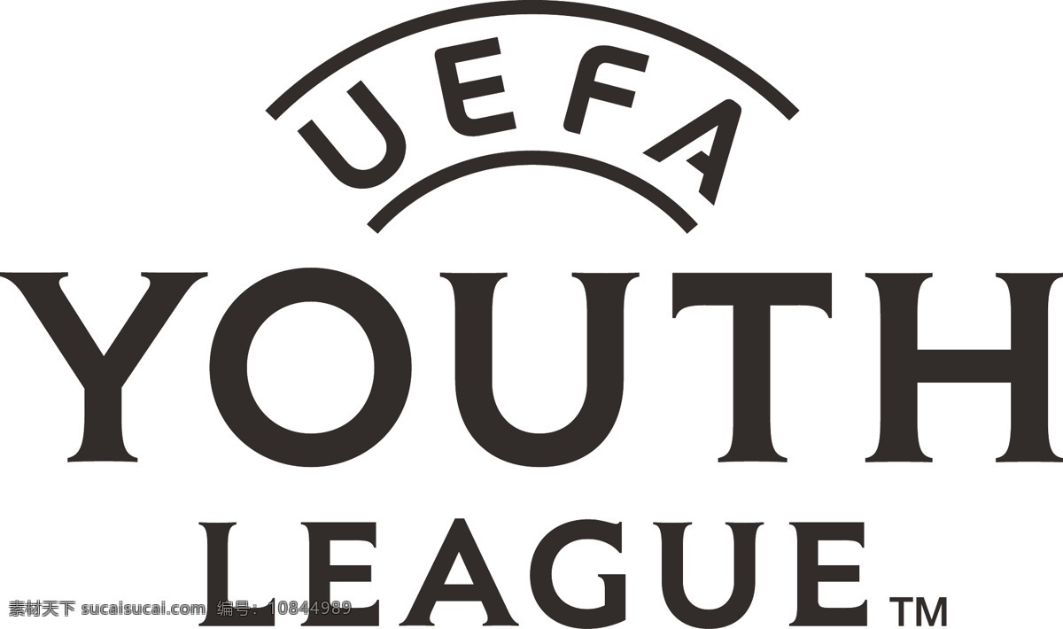 欧洲 青年 联赛 徽标 logo设计 比赛 冠军 足球 欧足联 赛事徽标 矢量图