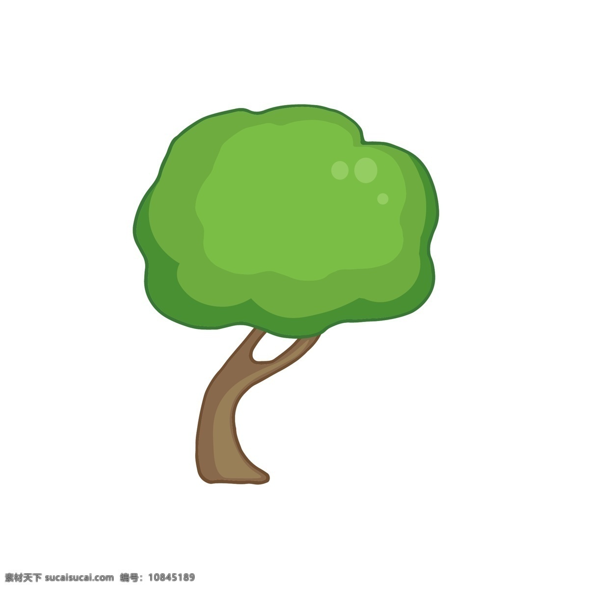 卡通 矮 树丛 矢量 绿色 绿色的树 绿色树 绿色叶子 绿叶 绿色的树木 春天 春天的树 春天的树木 树木