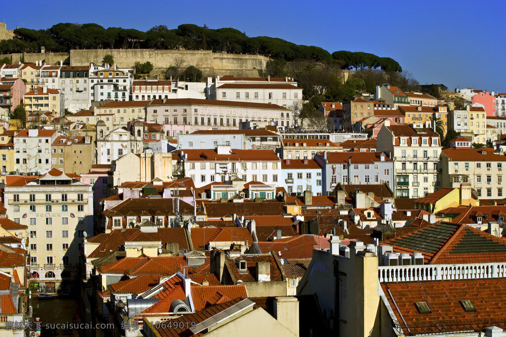 葡萄牙 城市 背景 里斯本 风景 生活 旅游餐饮