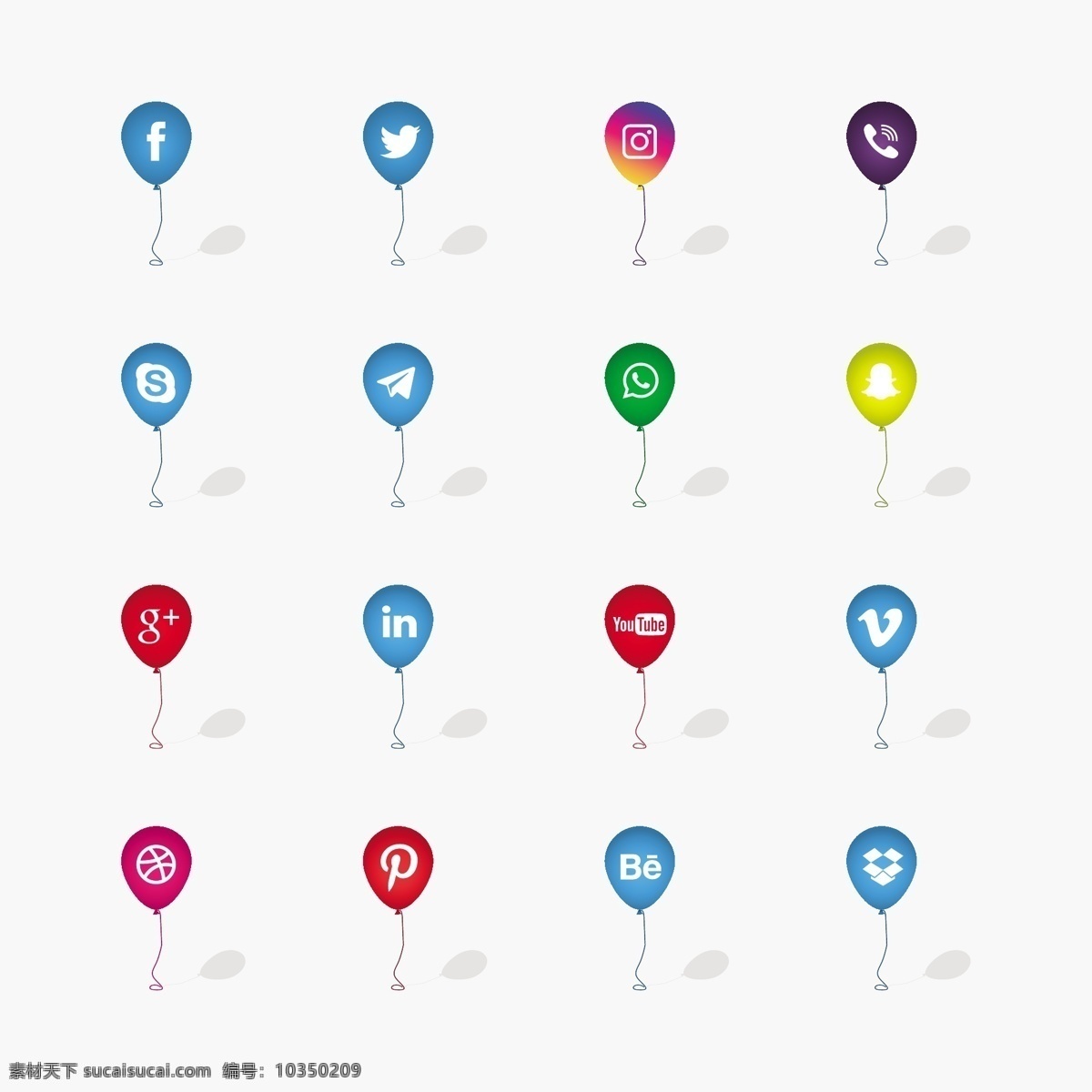 气球 上 社交 网络 图标 背景 技术 脸谱网 社交媒体 按钮 instagram 网页 网站 互联网 社会 喜欢沟通 推特 youtube 简介 媒体