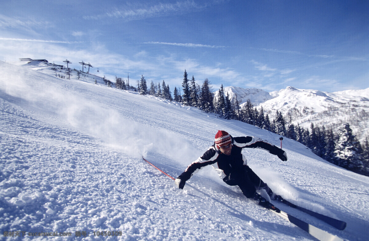 滑雪 男性 运动员 雪地运动 雪山 雪橇 体育运动 滑雪运动员 外国男性 男人 生活百科 蓝色
