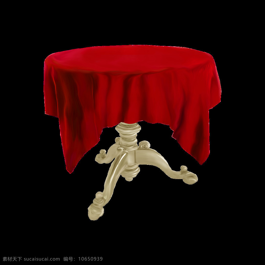 欧式 圆桌 红布 元素 喜庆 红色桌面 面料 花纹