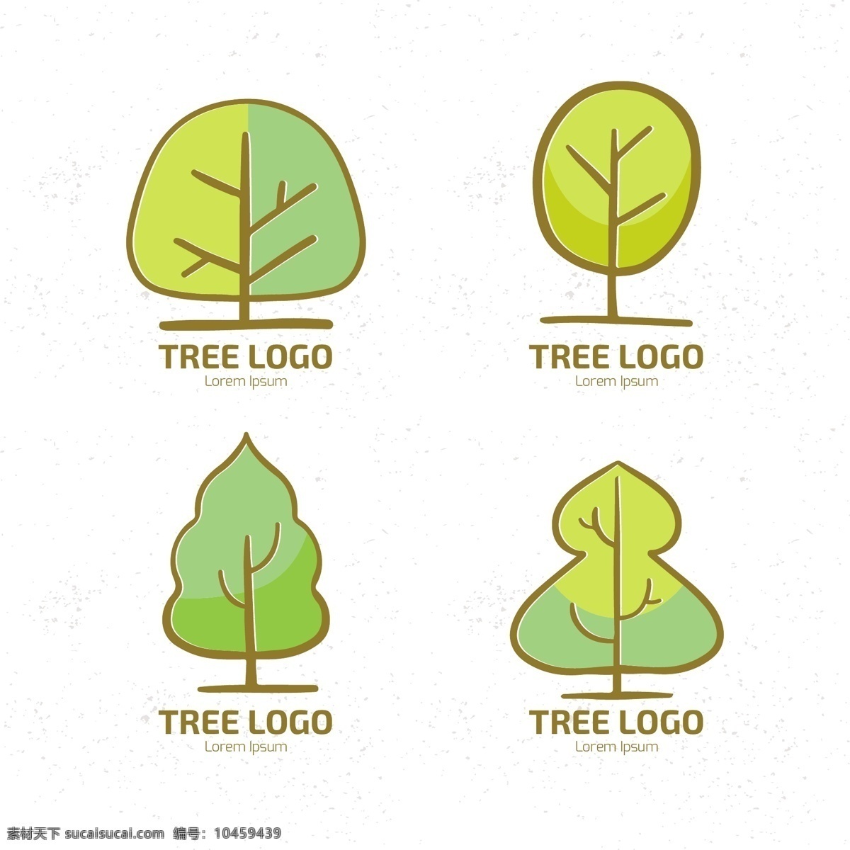 款 创意 卡通 树 logo 图案 装饰 彩色 环保 植物 绿叶 元素 卡通logo 树木合集 元素设计 设计素材 图片合集 绿树 夏天