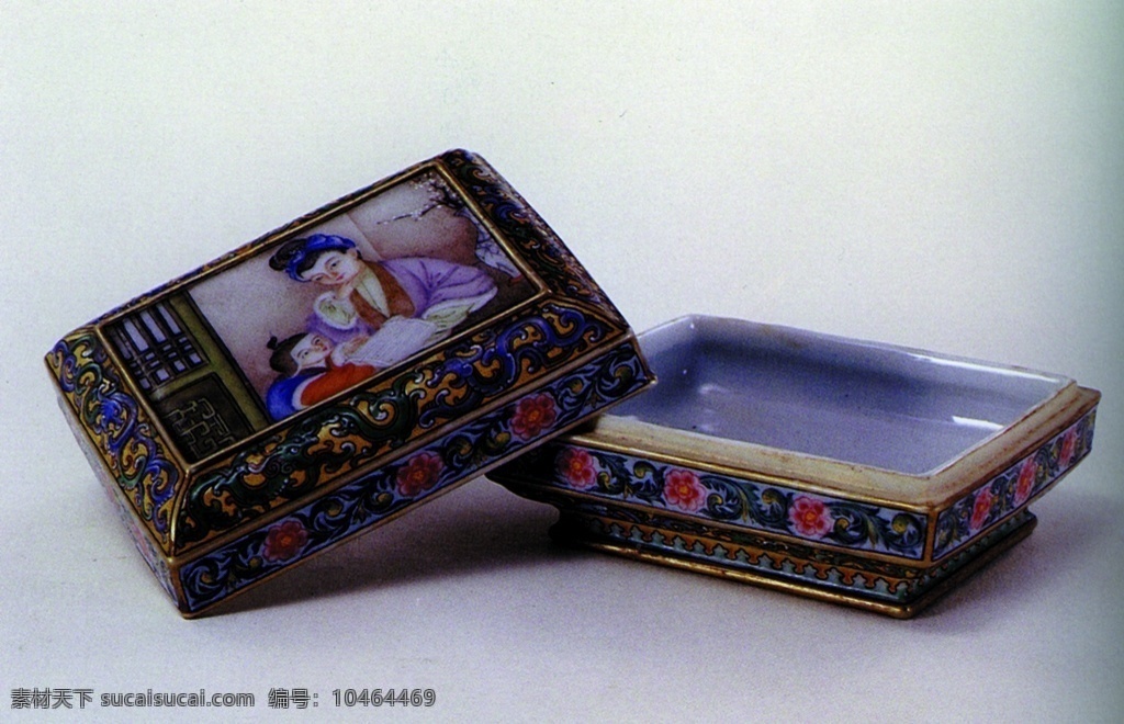 瓷器图片 传统 中国元素 工艺品 瓷器 胭脂盒 中国 古典 艺术 篇 文化艺术 传统文化