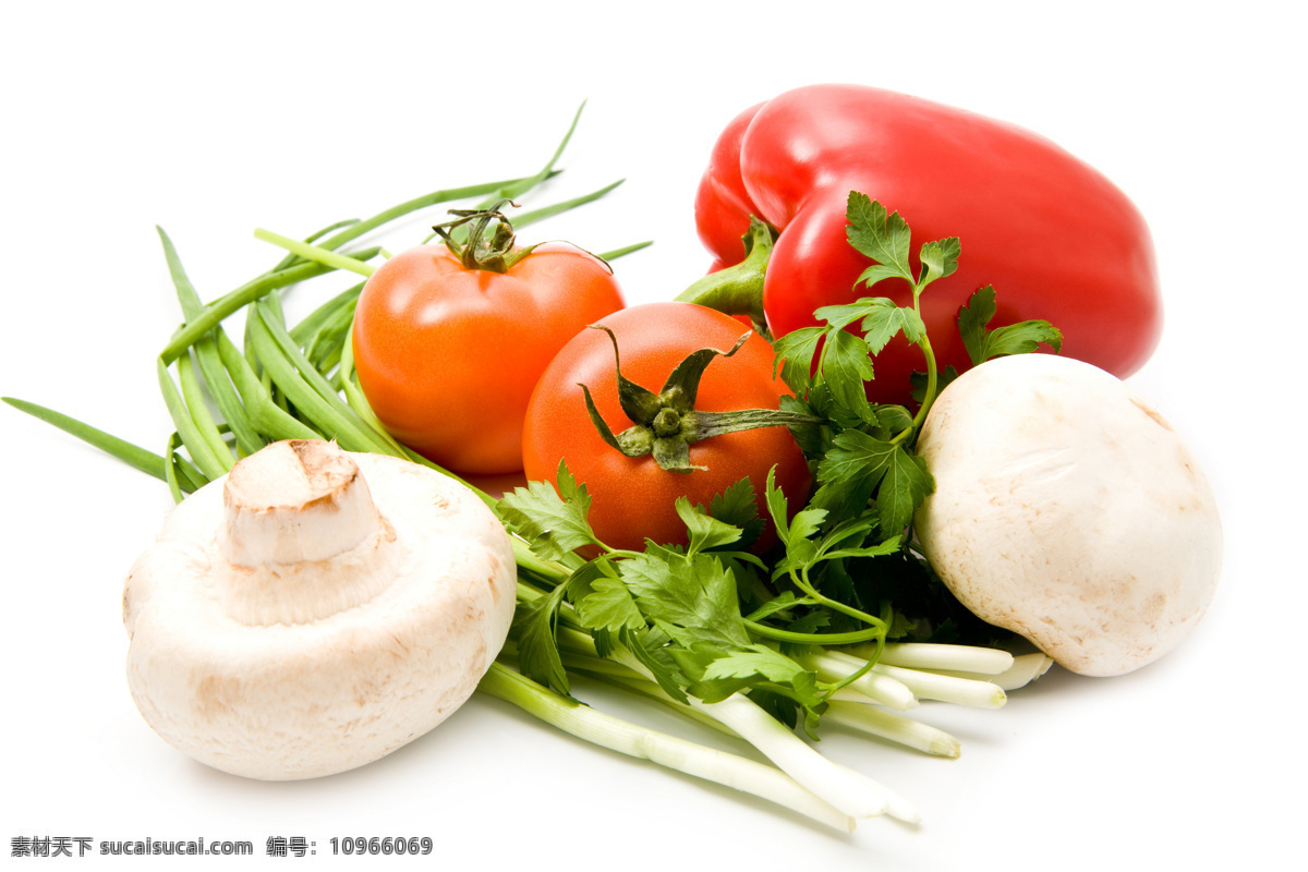 新鲜 蔬菜 蔬菜水果 西红柿 辣椒 蘑菇 葱 新鲜蔬菜 水果蔬菜 蔬菜图片 餐饮美食