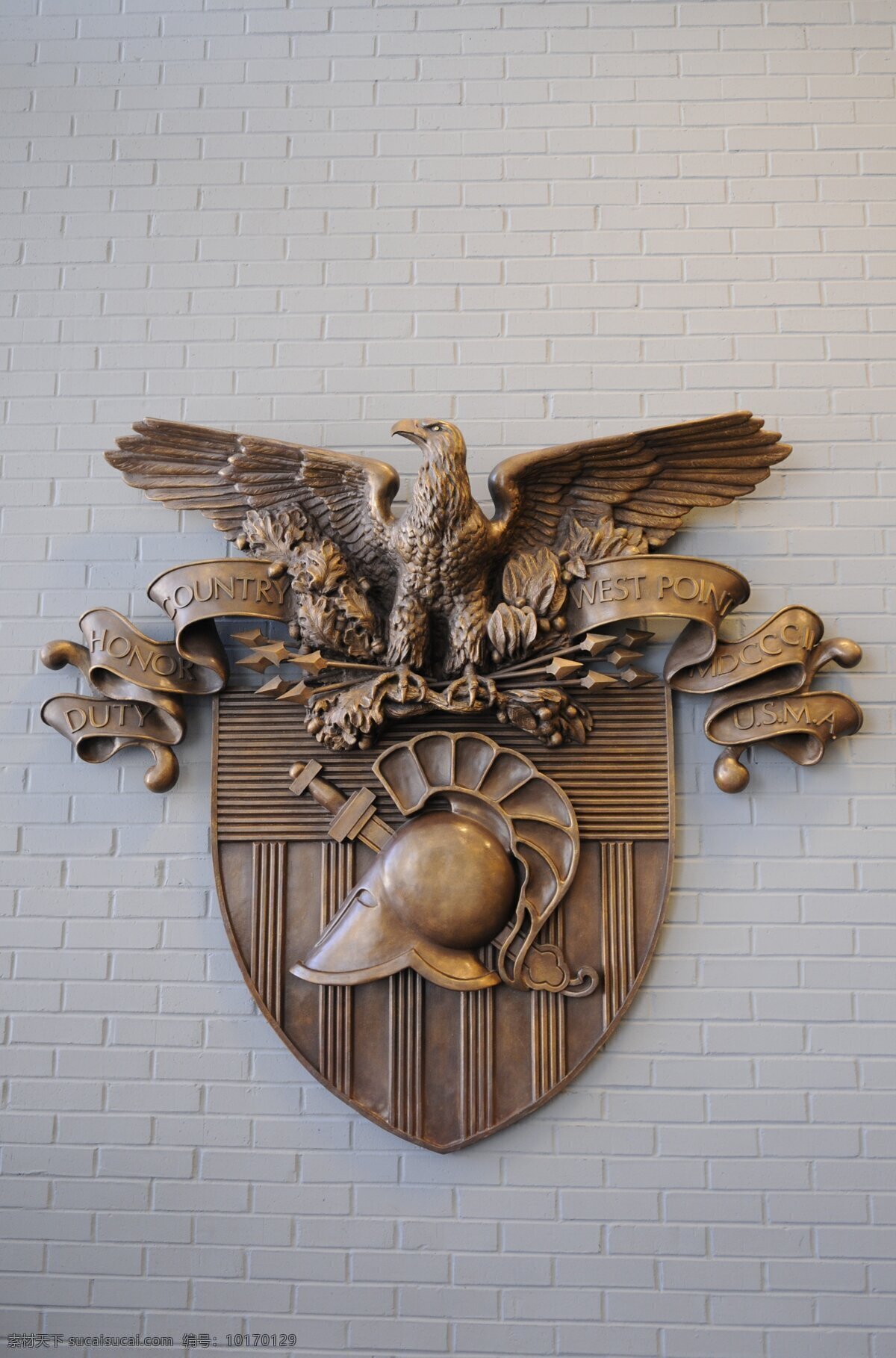 美国西点军校 校徽 美国 西点军校 美国军事学院 军事 人文景观 旅游摄影