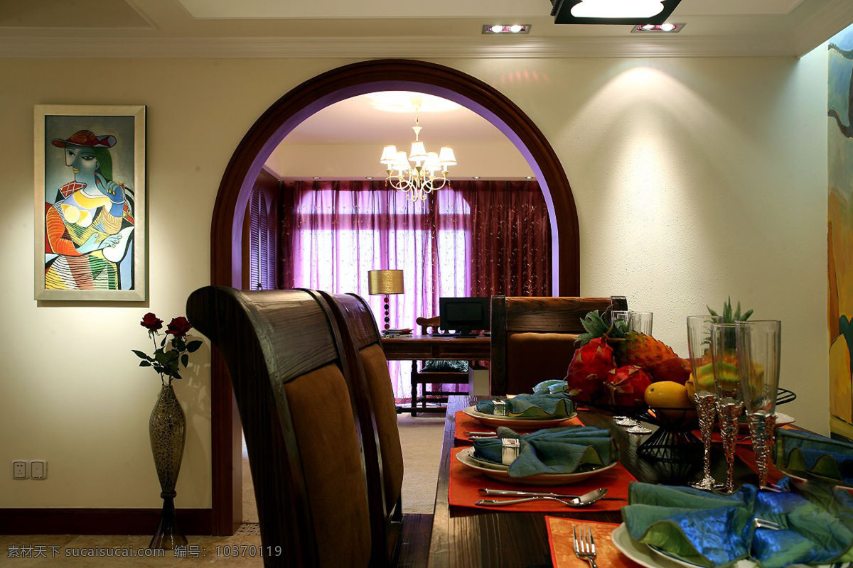 现代 装修 窗帘 环境设计 室内设计 室内植物 中式 效果图 家居装饰素材