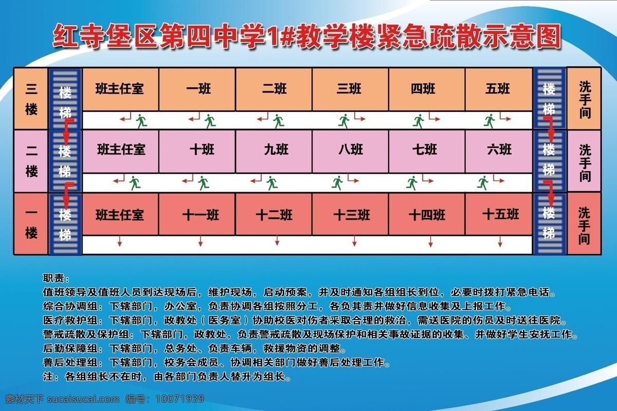 应急疏散图 应急 学校疏散图 疏散图 布局图