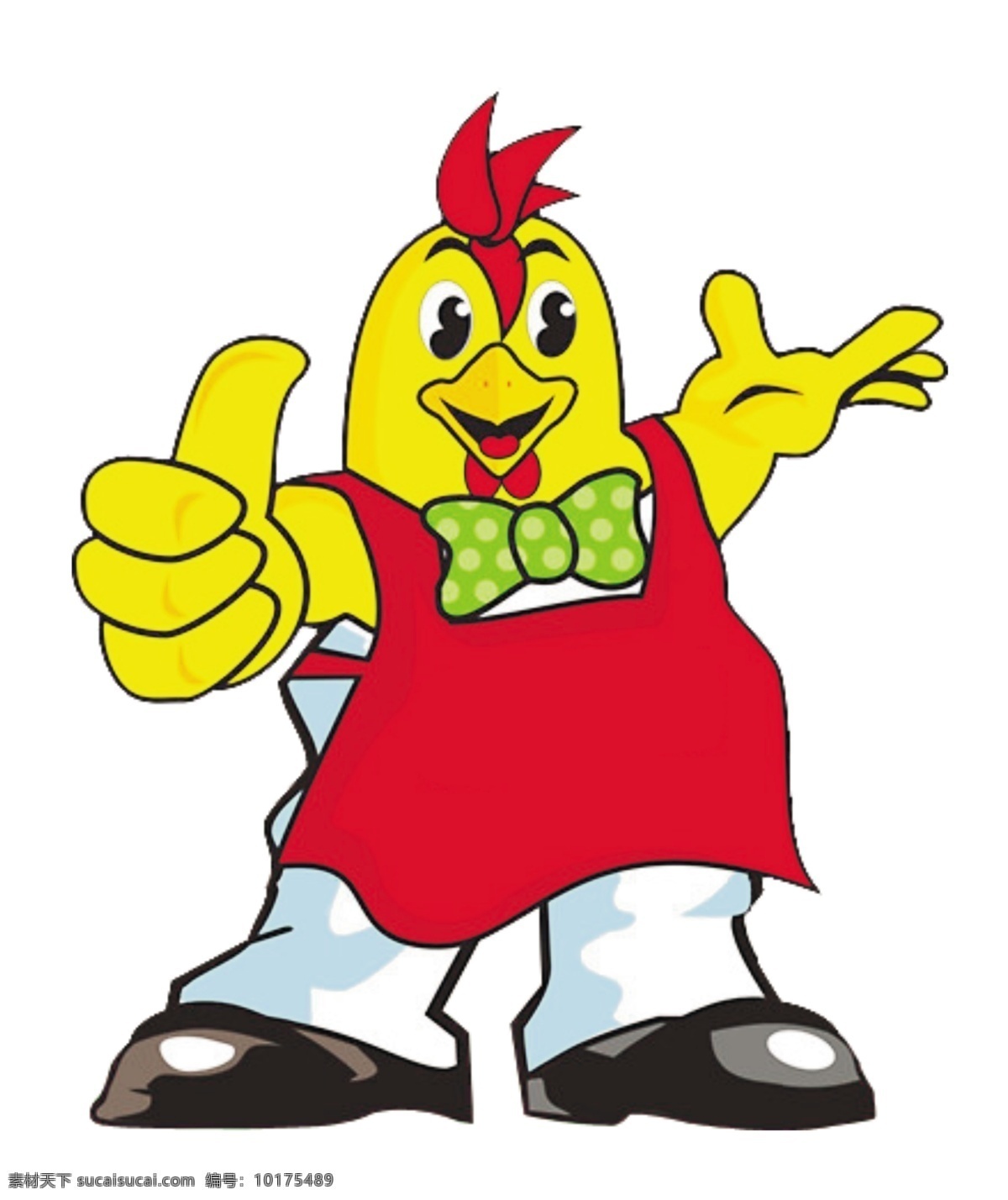 鸡 卡通 吉祥物 鸡精 好好味 鸡翅 厨师 汉堡鸡 大拇指 拇指 其他素材 其他图标 标志图标