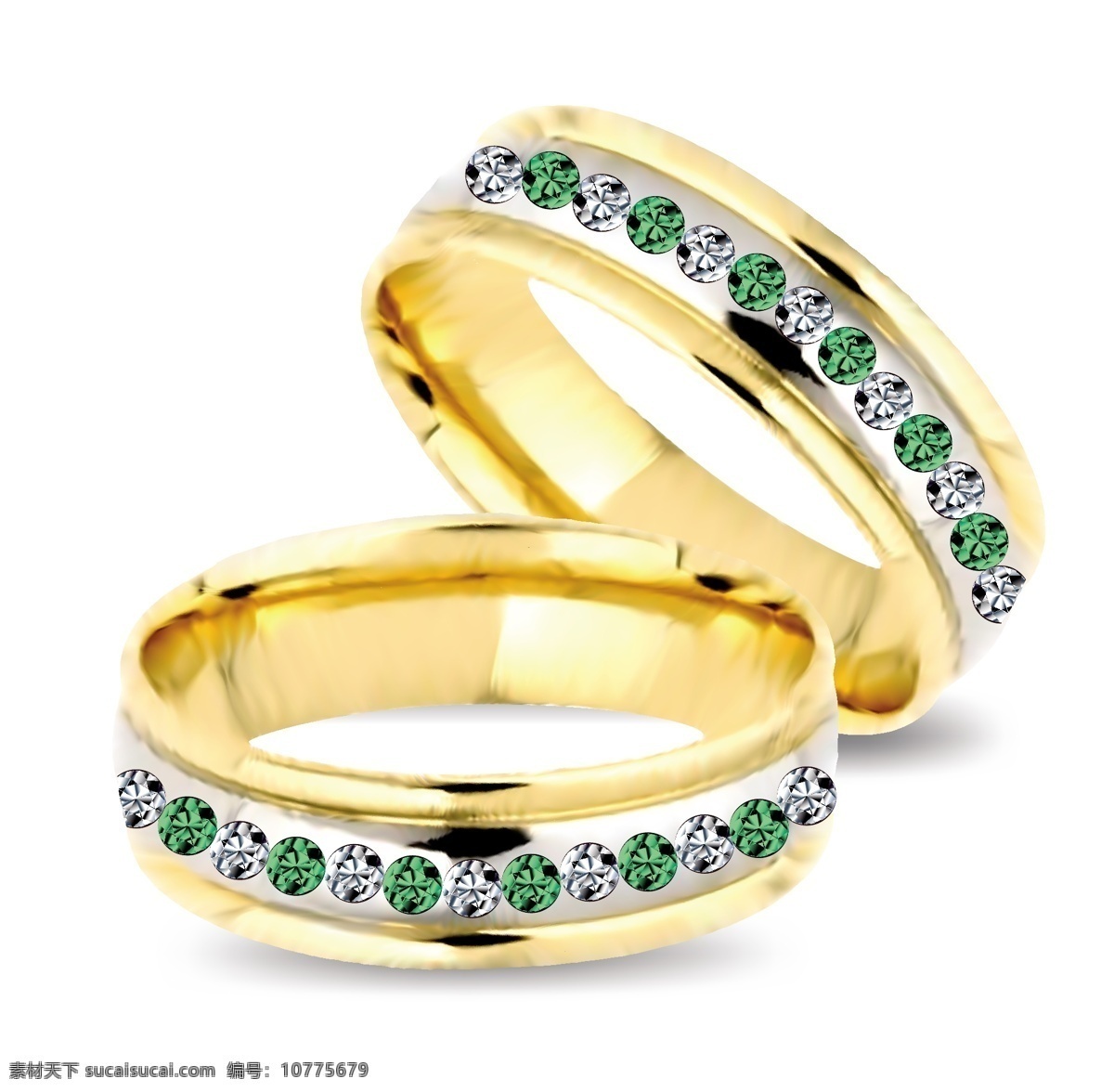 绿 钻 钻戒 典雅 高档 高贵 戒指 绿色 矢量图 钻饰 日常生活