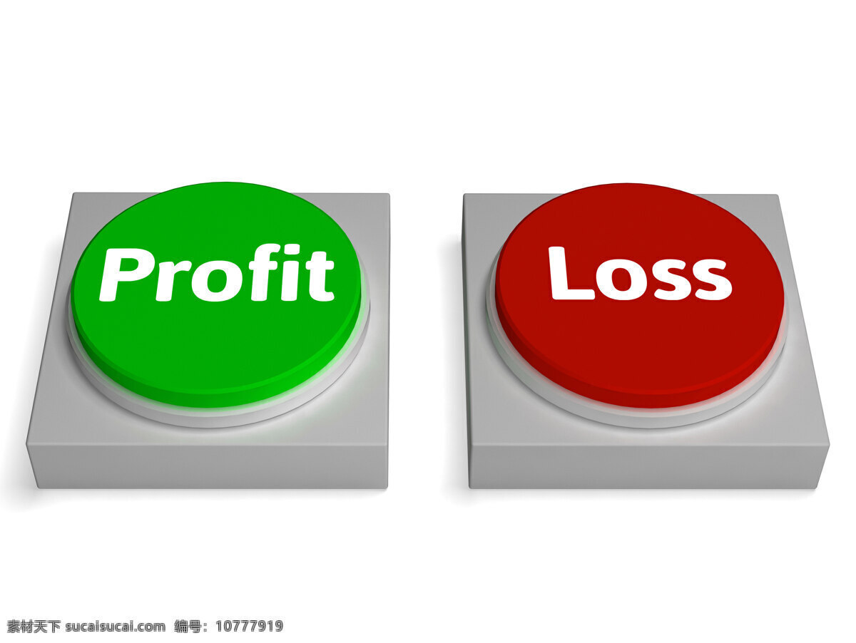 利润 损失 按钮 显示 收入 亏损 商务金融