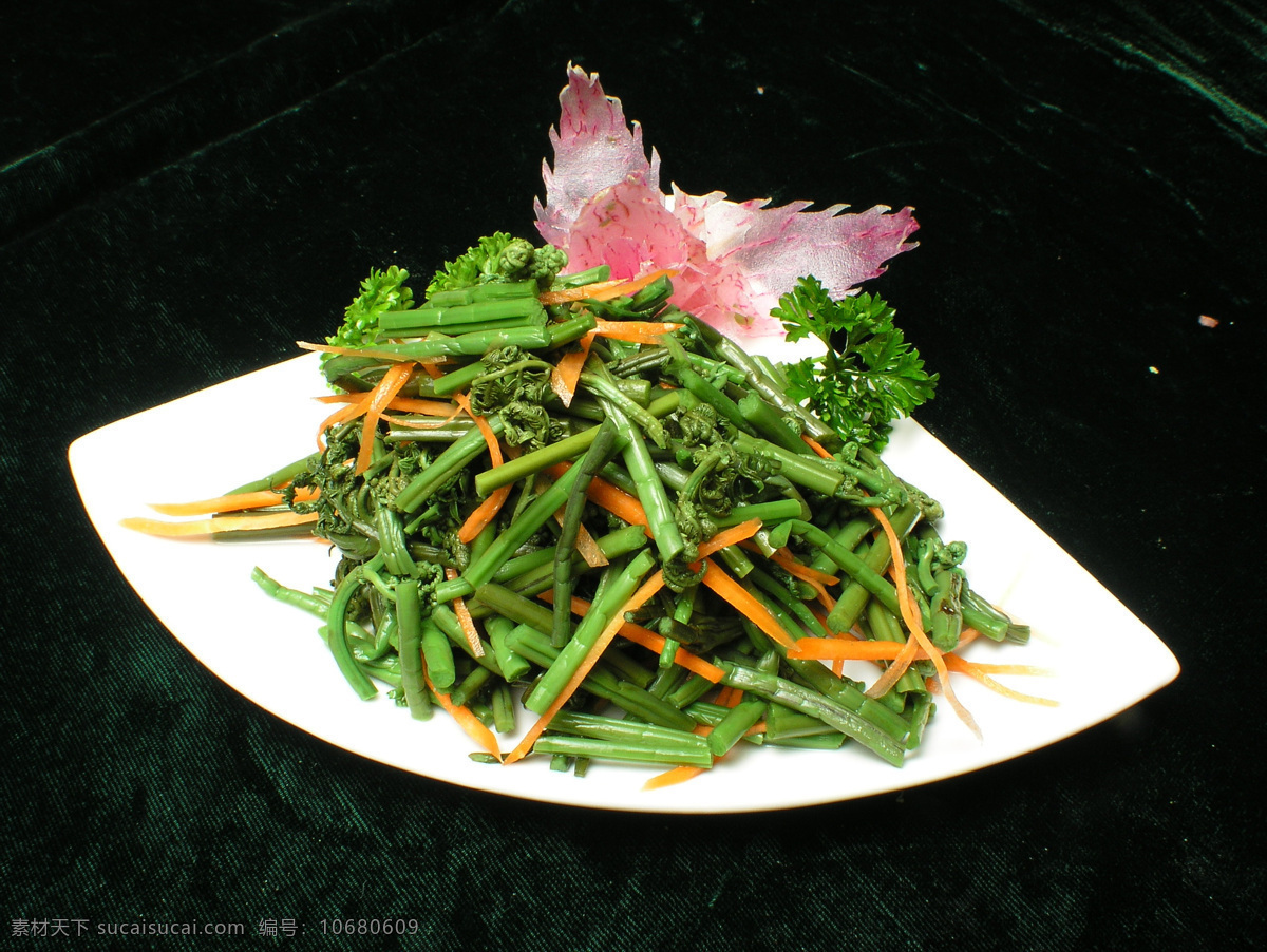 山野菜 青菜 蔬菜 拌青菜 拌野菜 食物 餐饮 餐饮美食 传统美食