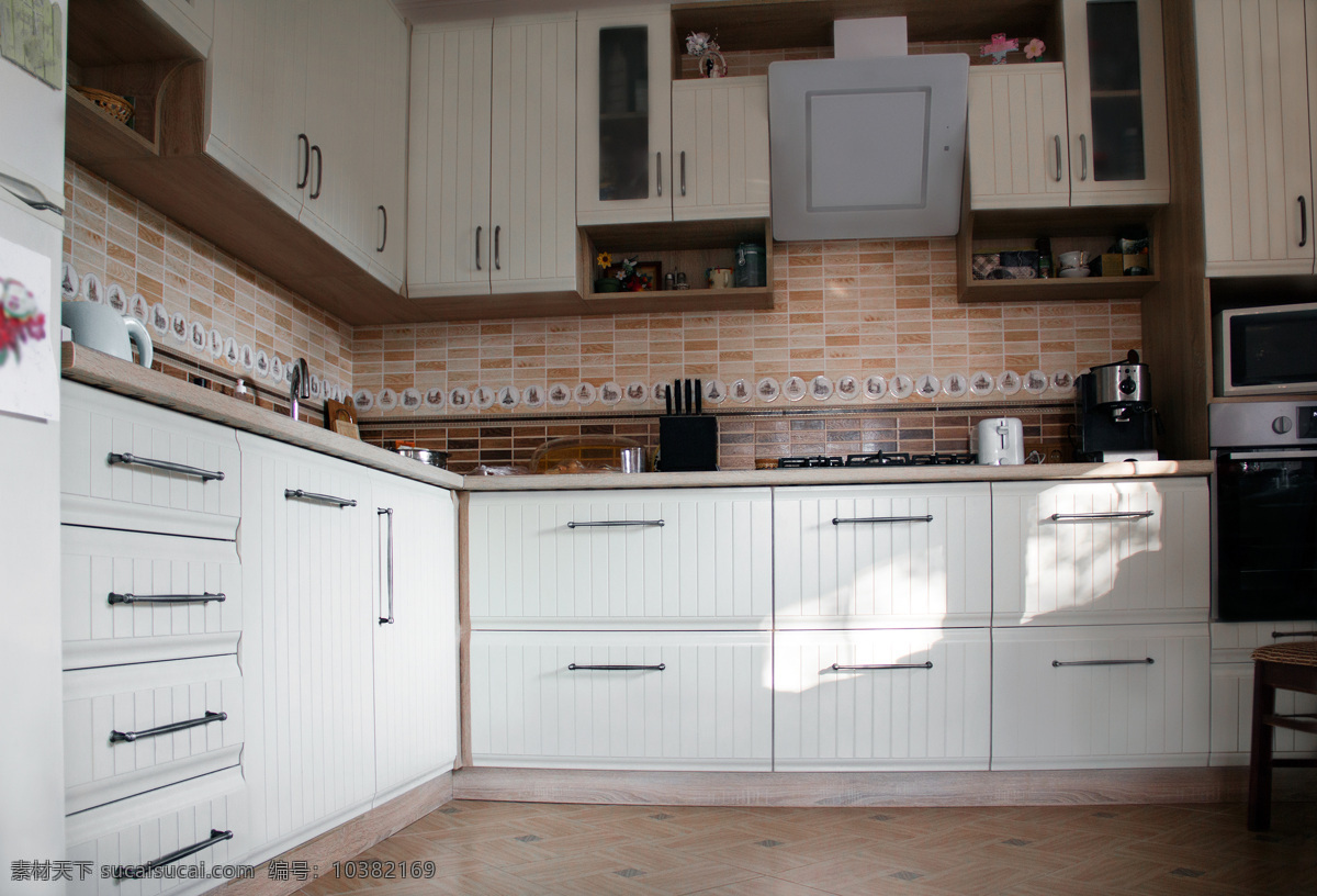 白色 欧式 厨房 装修 效果 空间 装饰 家装 渲染图 家居