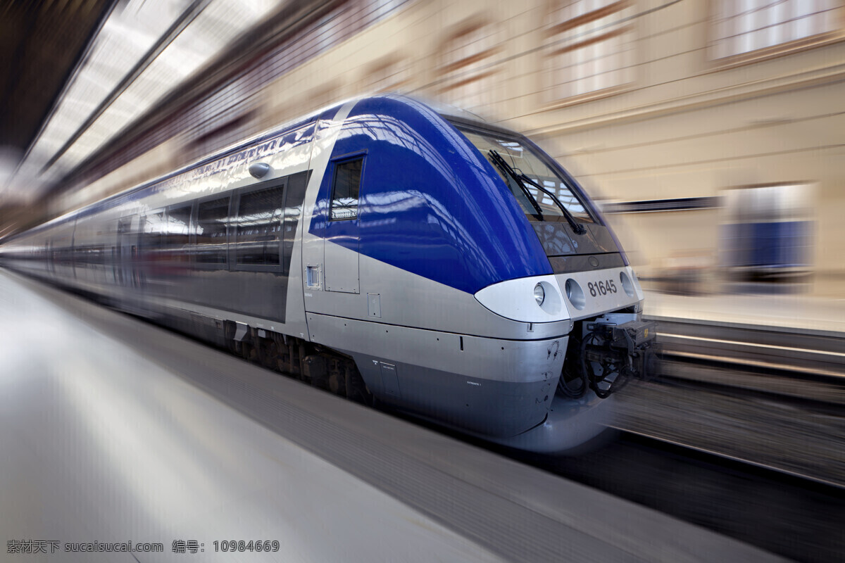 高速 行驶 动车 火车 列车 汽车图片 现代科技