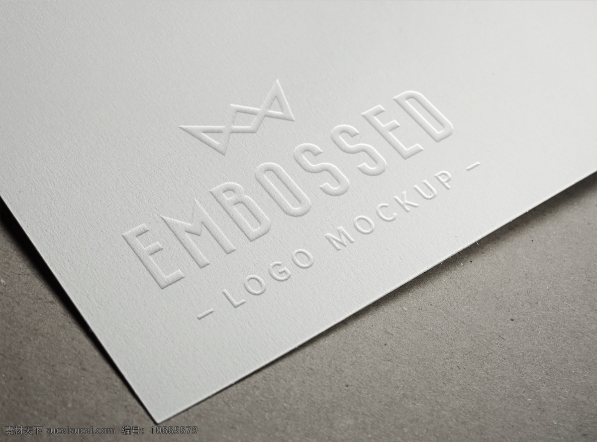 logo 凸印 样机 展示 logo凸印 凸印效果 logo样机 标志展示 标志 提案