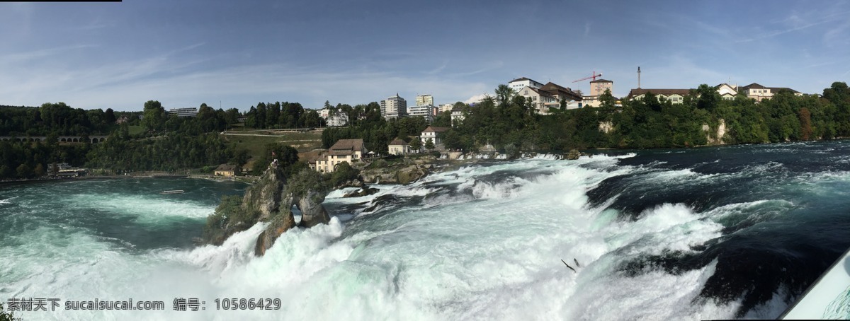 瑞士 沙夫豪森 莱茵 瀑布 欧洲旅游 旅游摄影 城市风光 莱茵瀑布 瑞士风光 国外旅游
