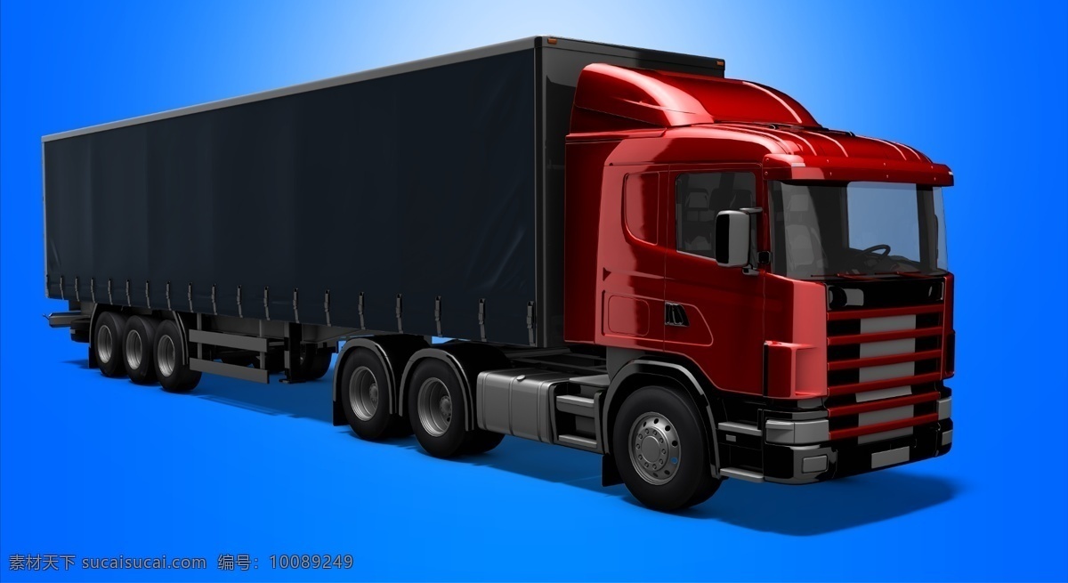 大卡车 货车 卡车 重卡 运输车 汽车 交通工具 重汽 分层素材 源文件 分层