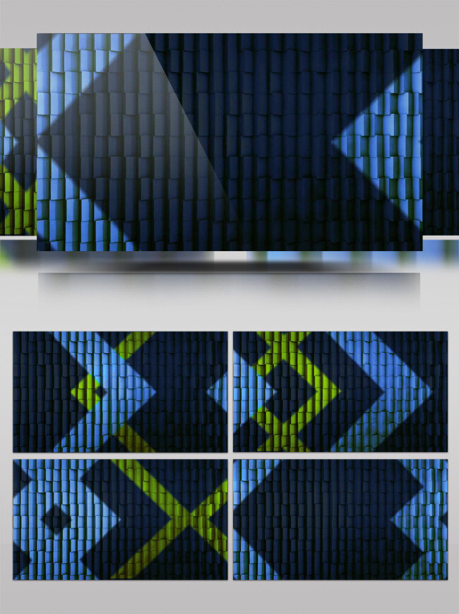 几何 线条 蓝色 绿色 交叉 视频 高清视频素材 视频素材 动态视频素材 蓝色几何 形状线条