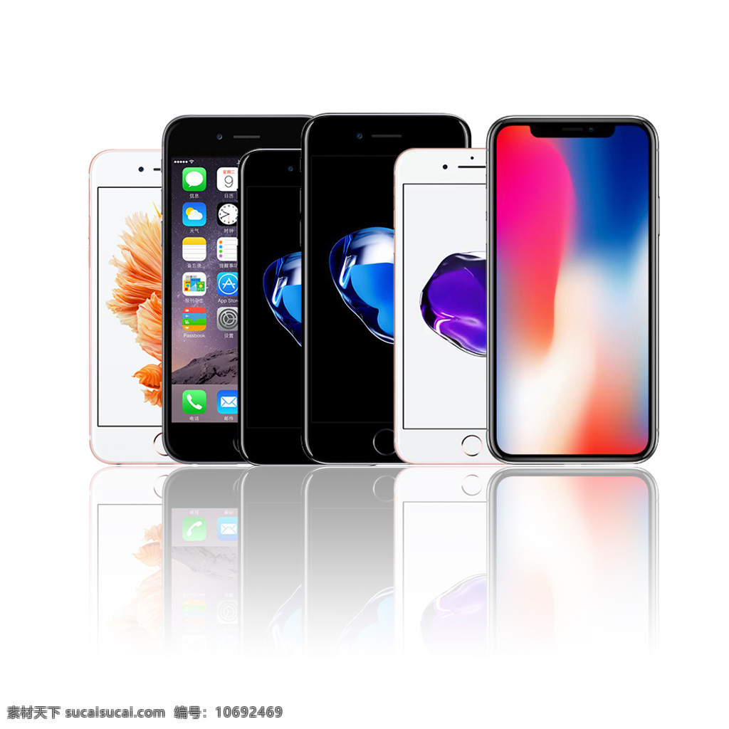苹果 7iphone8 系列 合 图 手机 苹果手机 iphone6 iphone7 iphone8 iphonex 简易素材 现代科技 数码产品