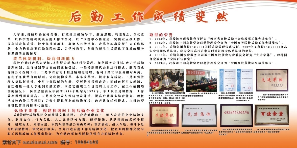 后勤 展板 笄谡拱 其他展板设计