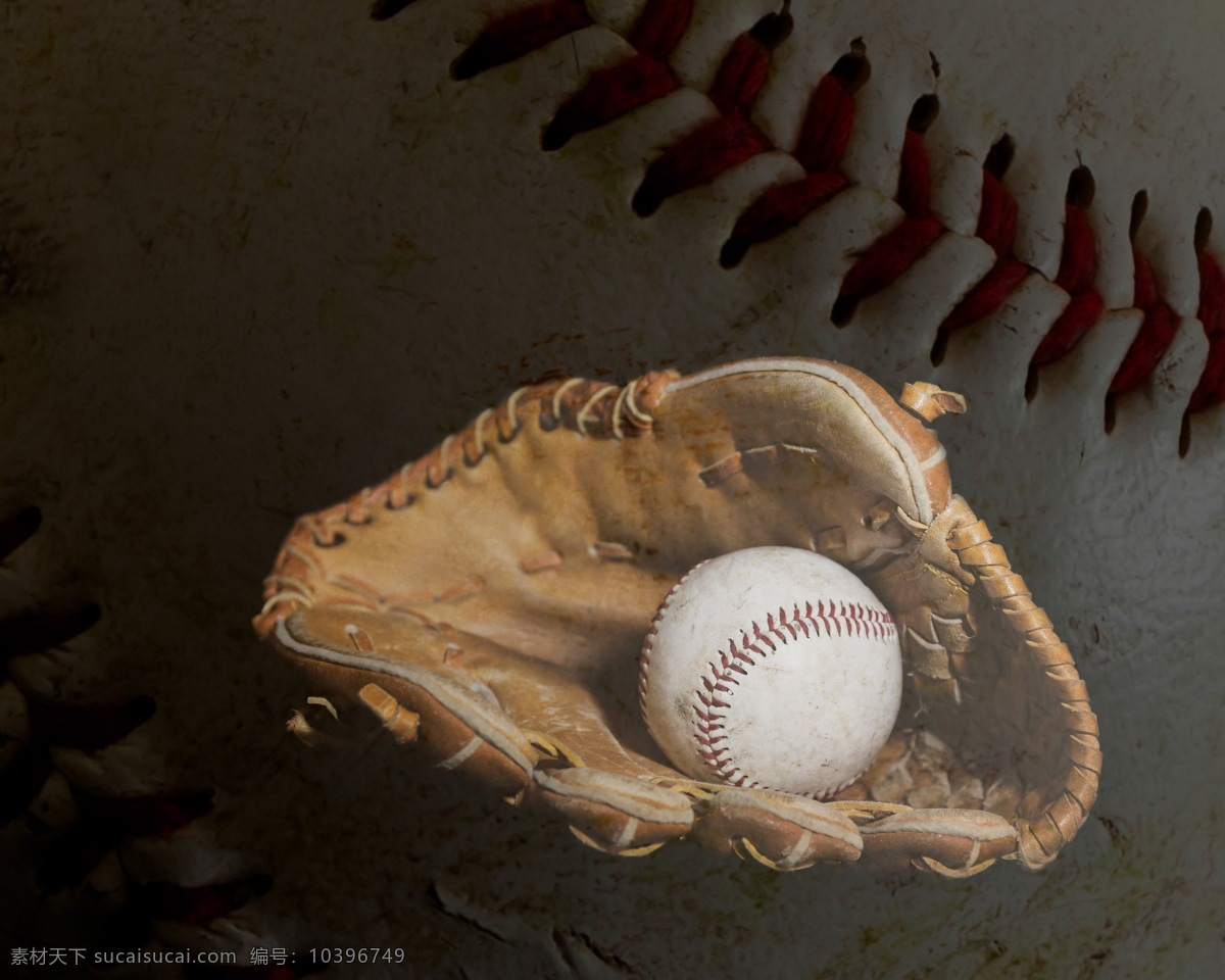 棒球手套摄影 棒球 棒球运动 体育运动 体育项目 生活百科 黑色