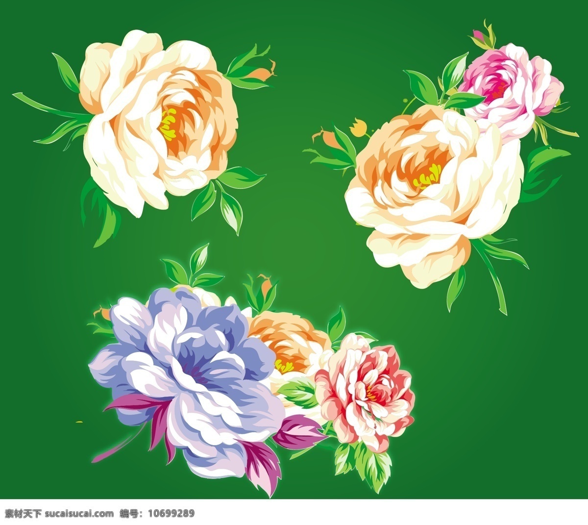 中国 传统 花卉 矢量图 传统图案 商业矢量 矢量下载 网页矢量 其他矢量图