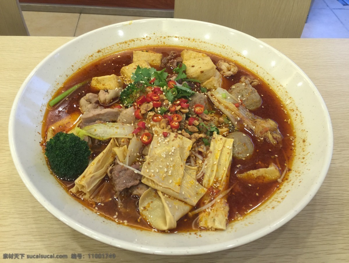 冒菜 麻辣烫 毛血旺 烩菜 麻辣 川菜 传统美食 高清菜谱用图 餐饮美食