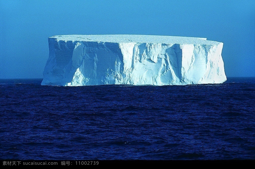 冰山 北极 冰川 企鹅 海洋 天空 摄影图 高精图 自然景观 摄影图库