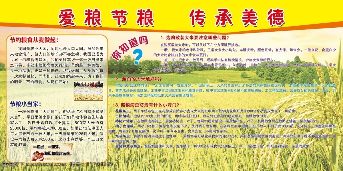 爱粮食节粮食 粮食日 展板 节约 光盘 餐饮 文化 传统 小麦 谷类 杂粮 养生 版面 宣传 高清 分层 海报 爱粮食 企业政府