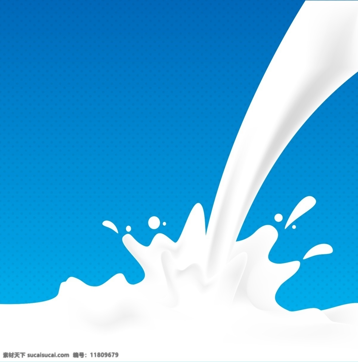 飞溅 新鲜 牛奶 矢量 背景素材 宣传 白色