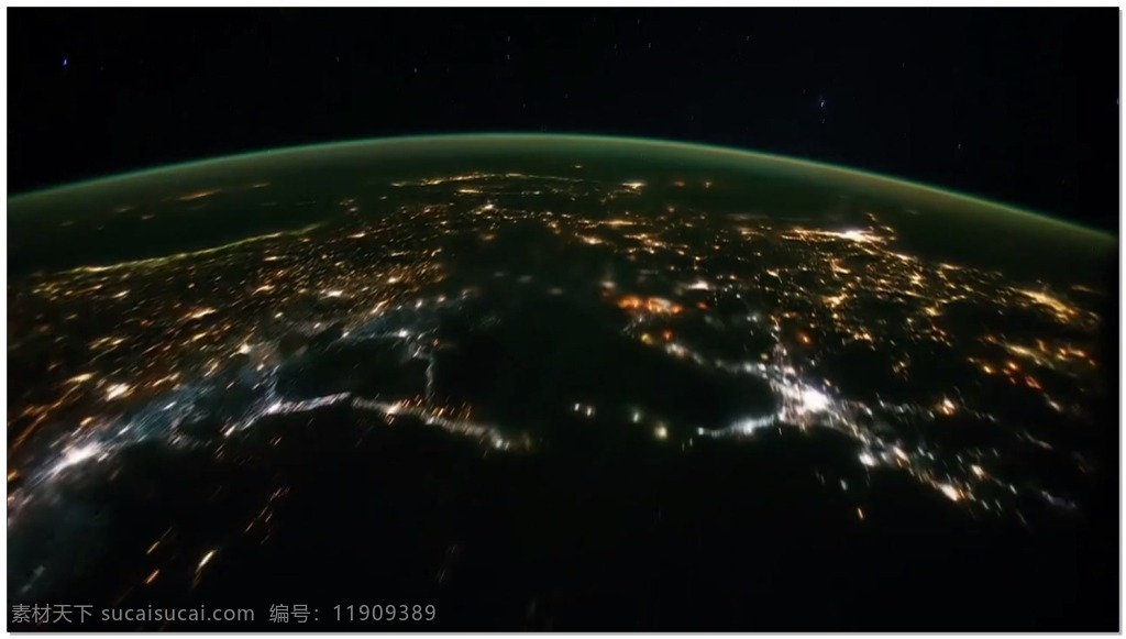 俯瞰地球表面 高清视频素材 视频素材 动态视频素材 地球 表面 亮光