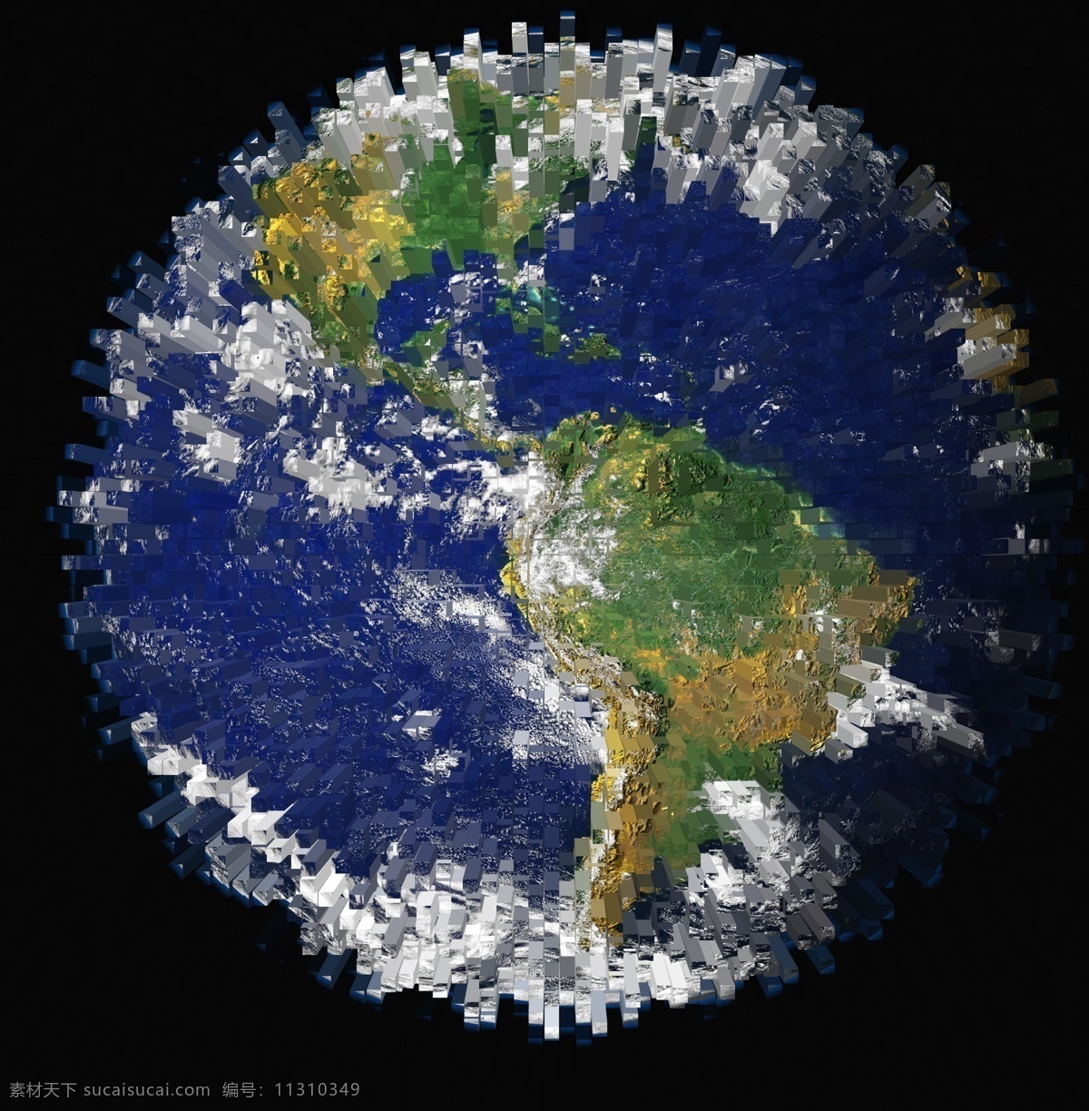 3d地球 立体地球 块面地球 科技地球 测绘地球 地球仪 分层