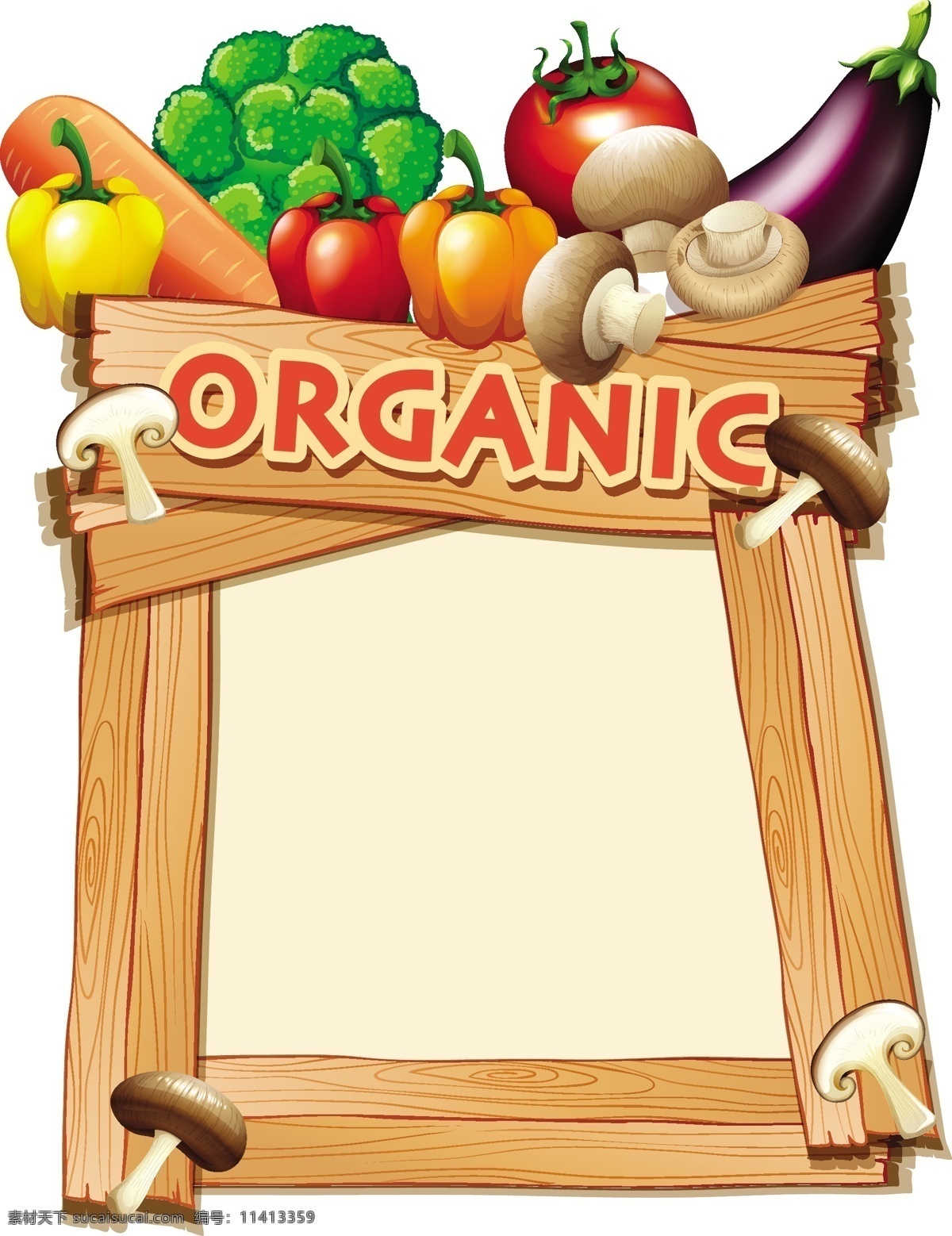 混合 蔬菜 插图 框架 模板 旗帜 食物 自然 艺术 文字 板 植物 绘画 写作 空洞