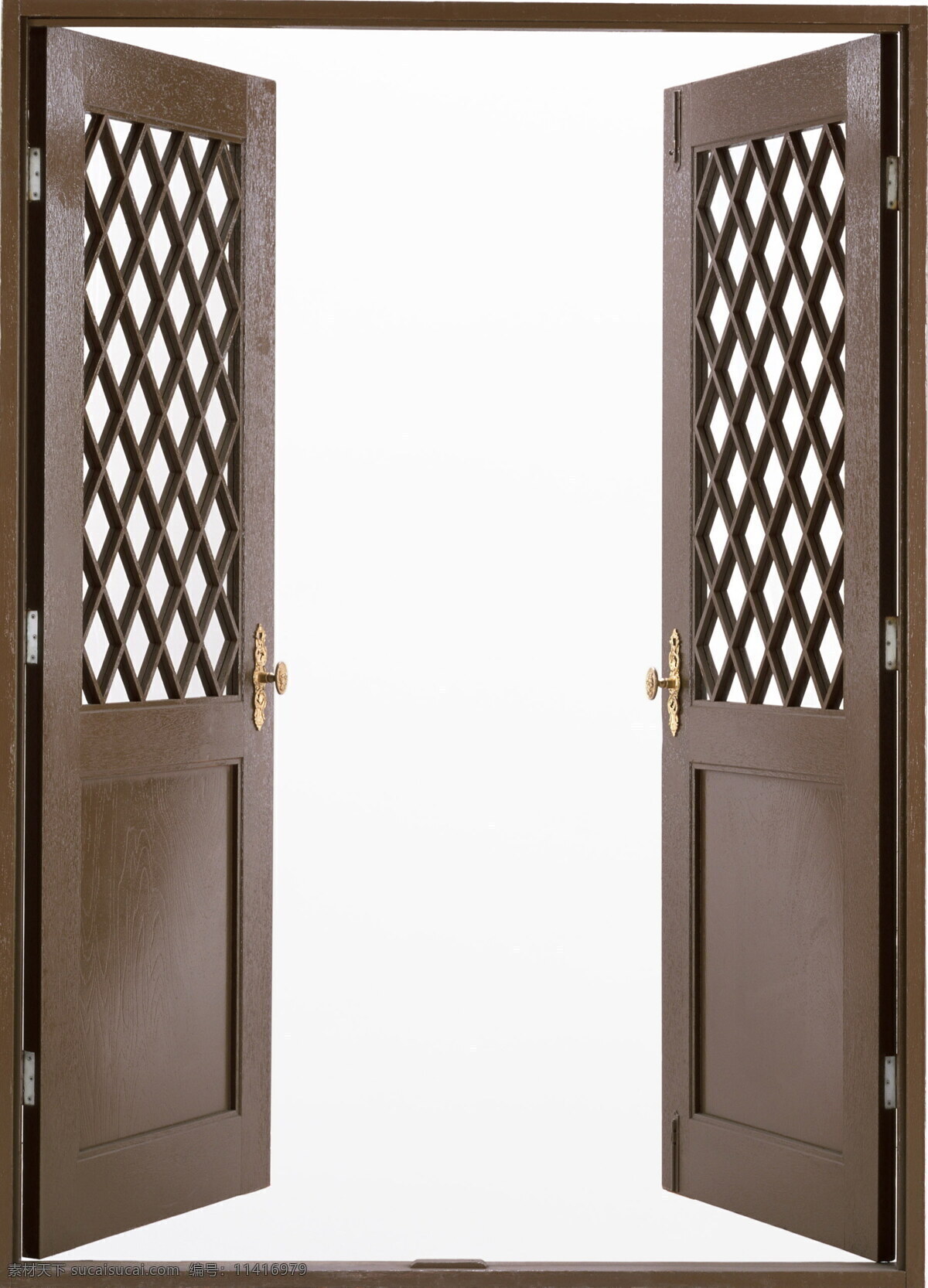 双开金属门 贴图0275 贴图 设计素材 铁门 贴图素材 建筑装饰 白色