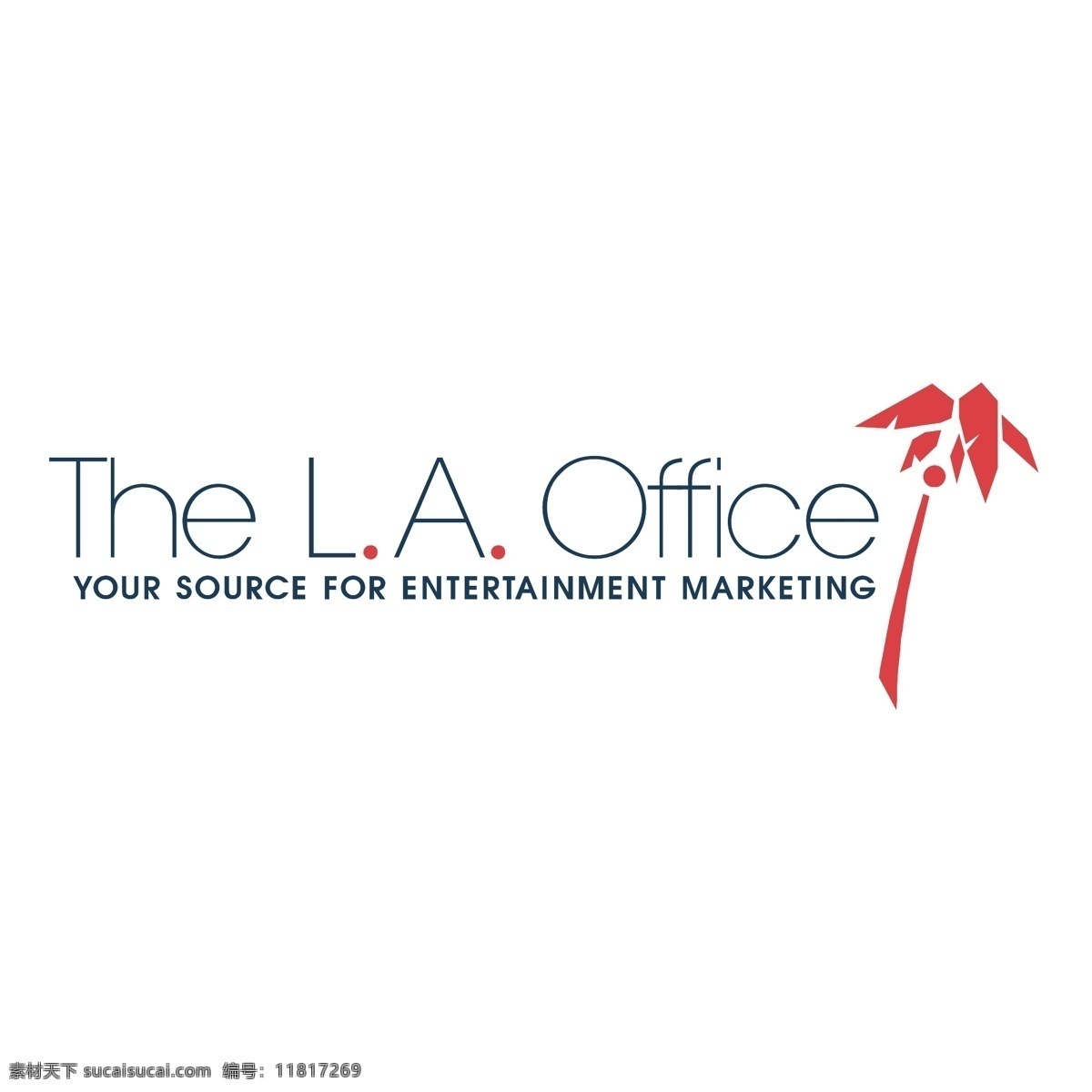 洛杉矶 办事处 办事处de la马提尼克 办公 矢量图 建筑家居