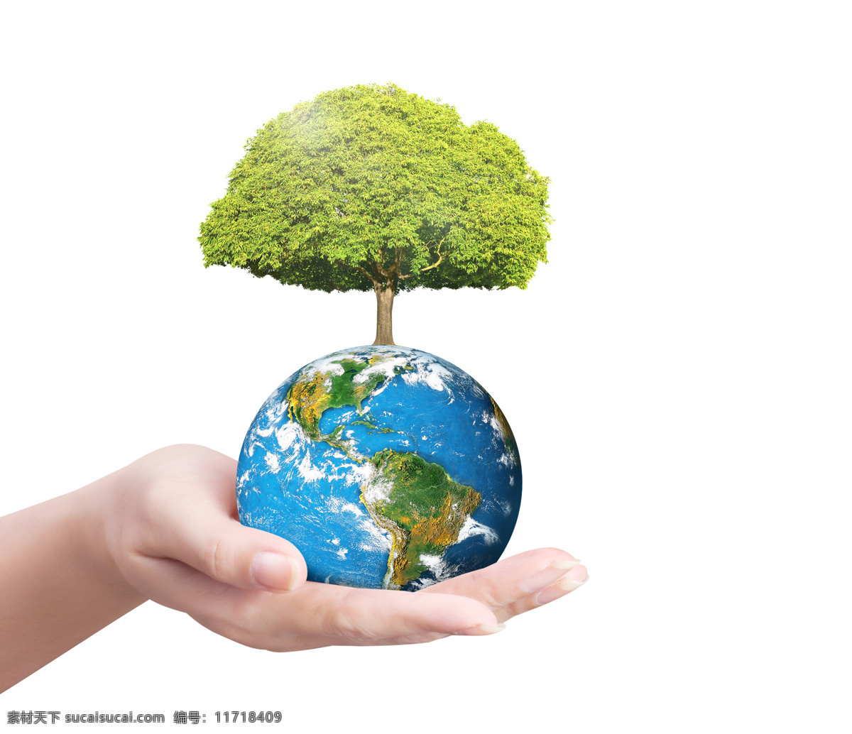 eco 爱护地球 保护地球 保护环境 大树 地球 环保 地球绿色大树 绿色 绿树 星球 全球化 环境保护 科学 研究地球 蓝色星球 矢量图 现代科技