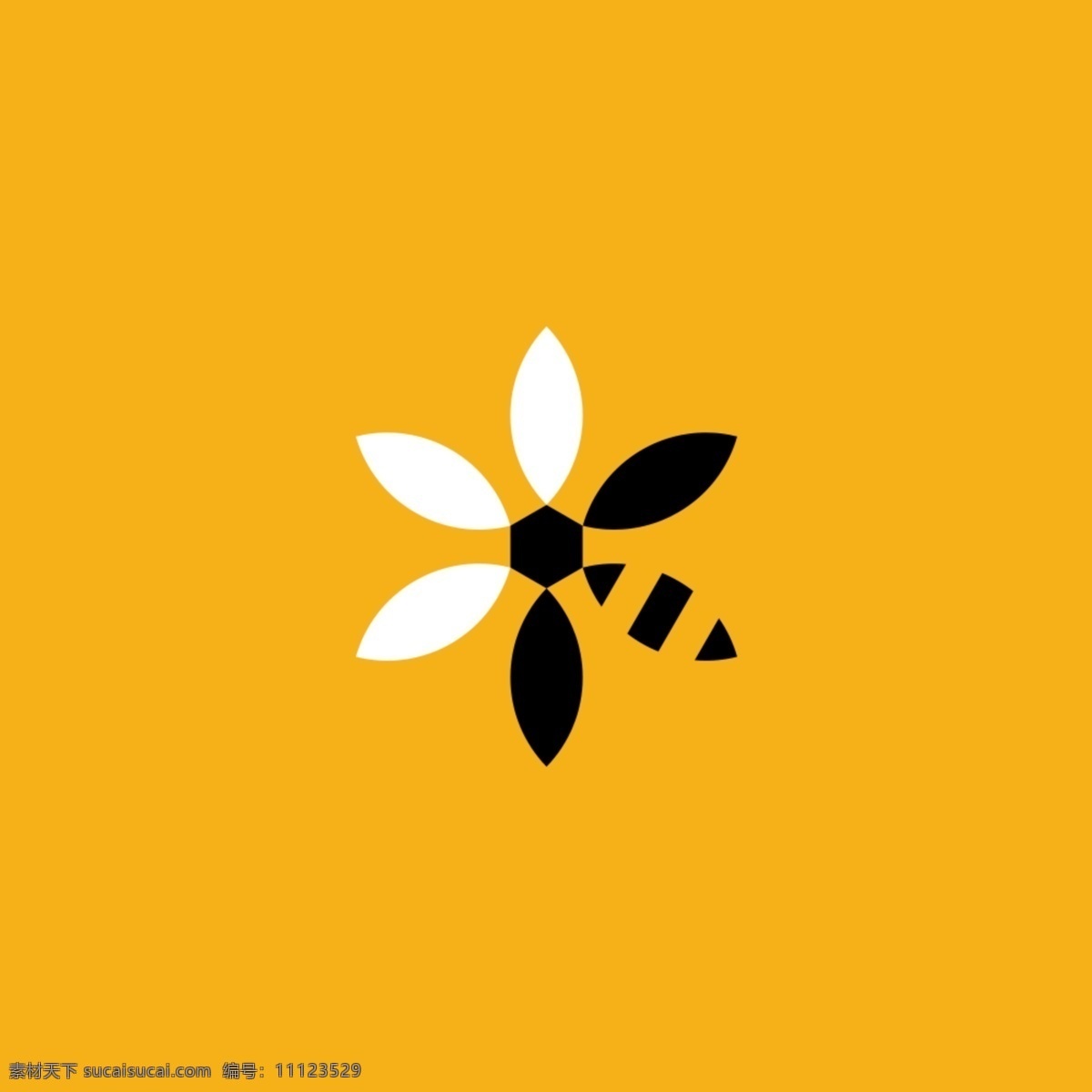 精致 矢量 蜜蜂 logo 精致logo 精致图标 精致插画 蜜蜂logo 蜜蜂插画 标志图标 其他图标