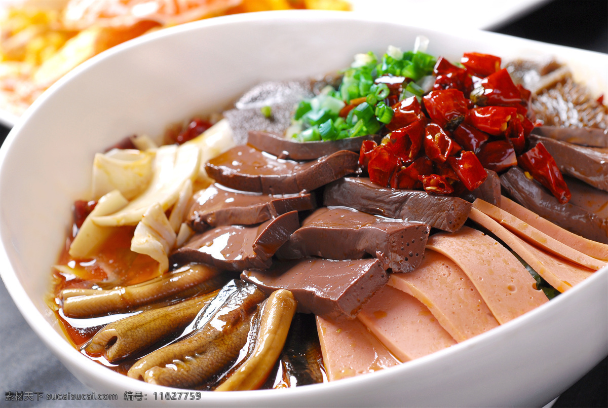 热菜毛血旺 美食 传统美食 餐饮美食 高清菜谱用图