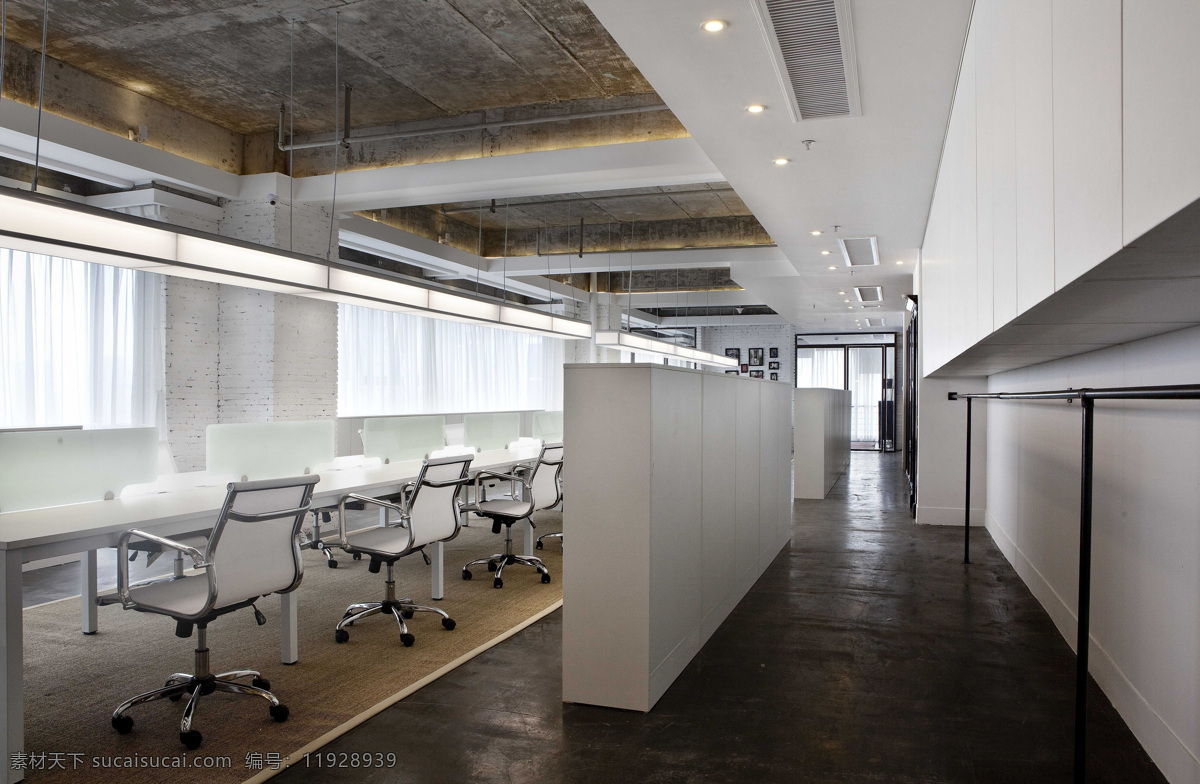 办公室 装修 效果图 黑色 环境设计 设计效果图 室内设计