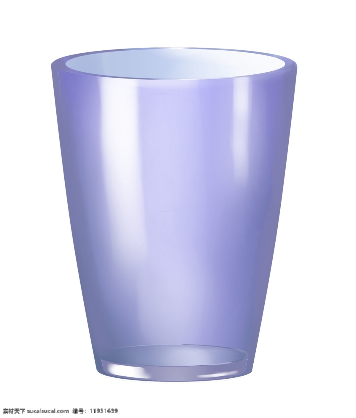 蓝色 玻璃 水杯 插画 玻璃水杯 玻璃杯 玻璃器皿 玻璃容器 漂亮的杯子 玻璃杯子 器皿